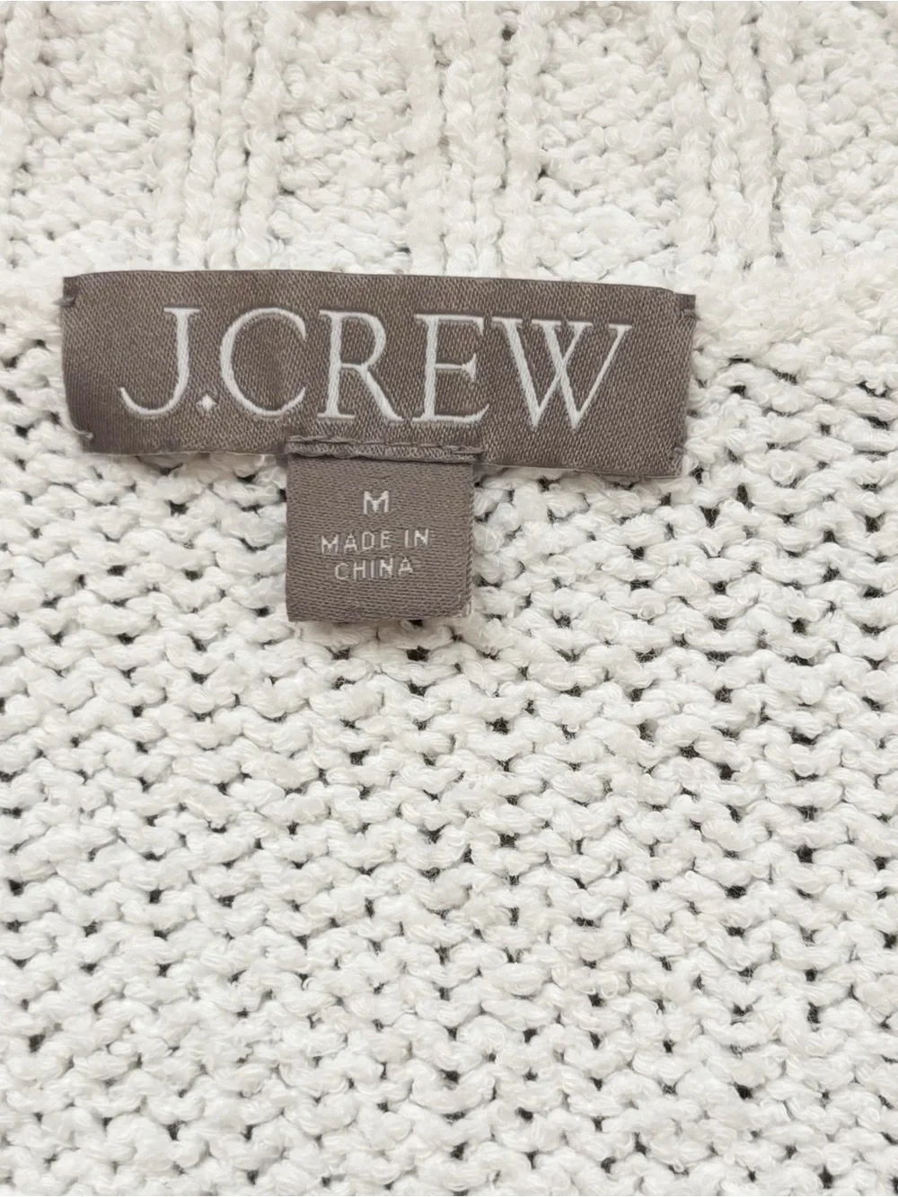 J. Crew Women’s Marina V-neck Knit Relaxed Fit Cardigan Button Front Medium